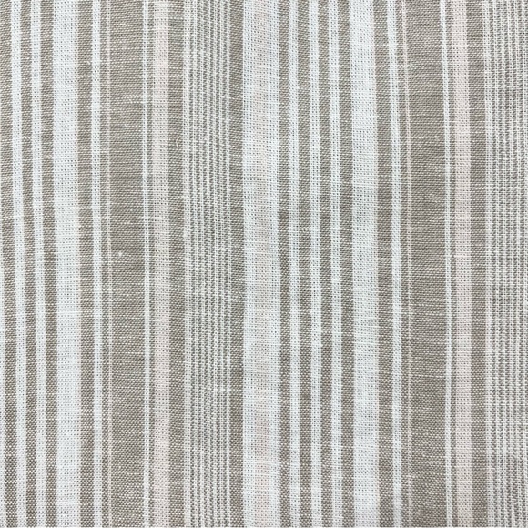 NWT Land n Sea Tan Striped Linen Blend Wide Leg Pants 2X - Picture 3 of 12